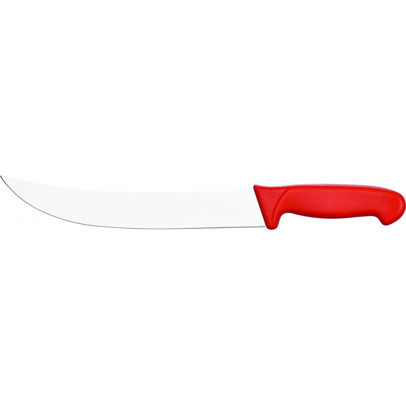 Couteau de Boucher Haccp Rouge Lame 250 mm - Stalgast