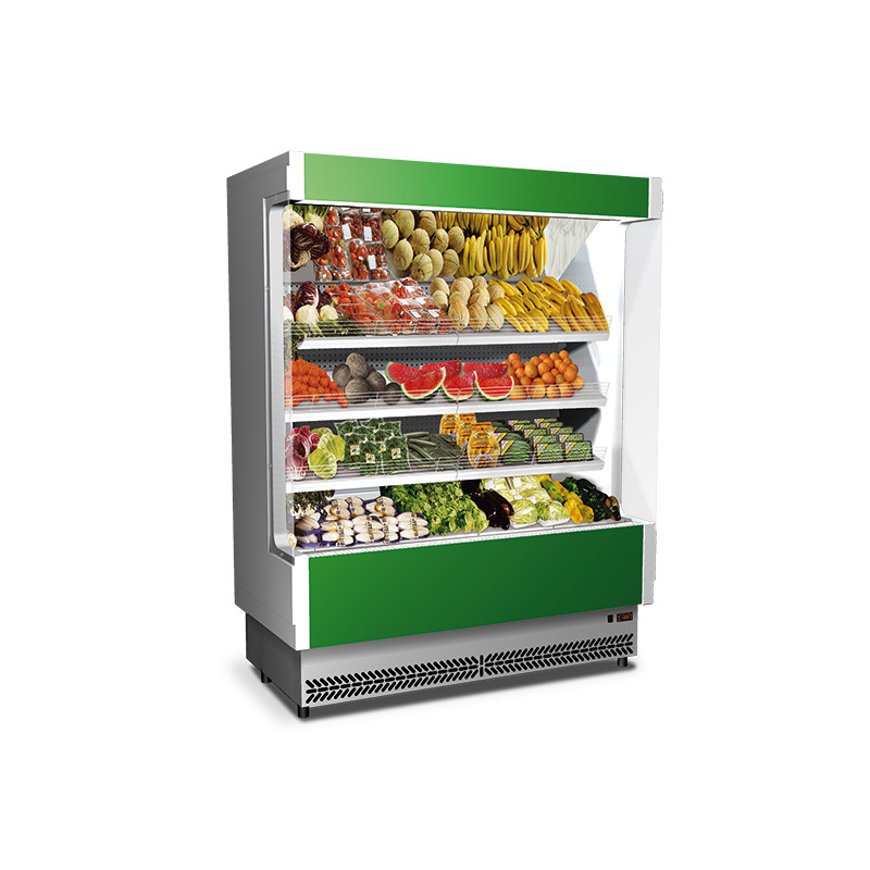 Vitrine Murale Réfrigérée 2080mm 3 Etagères pour Fruits et Légumes - Virtus