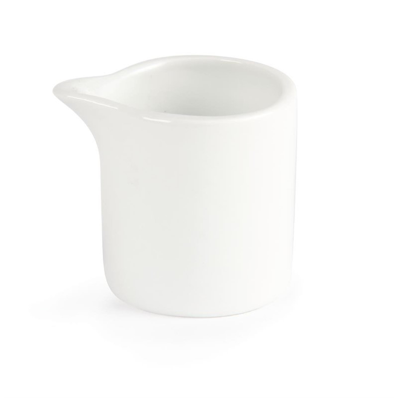Pots à lait blancs 57ml Olympia Whiteware - Lot de 6