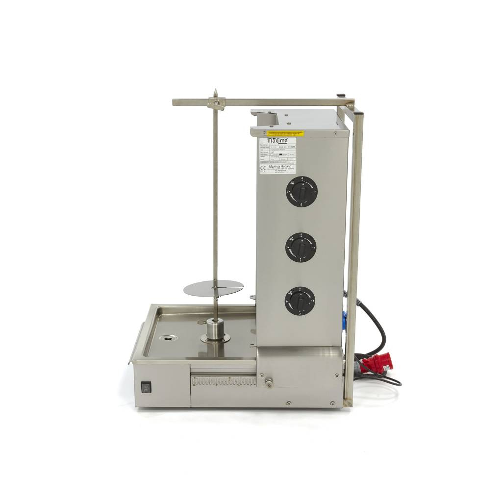 Machine à Kebab / Gyros / Shawarma Grill 3 Brûleurs - Électrique - Maxima