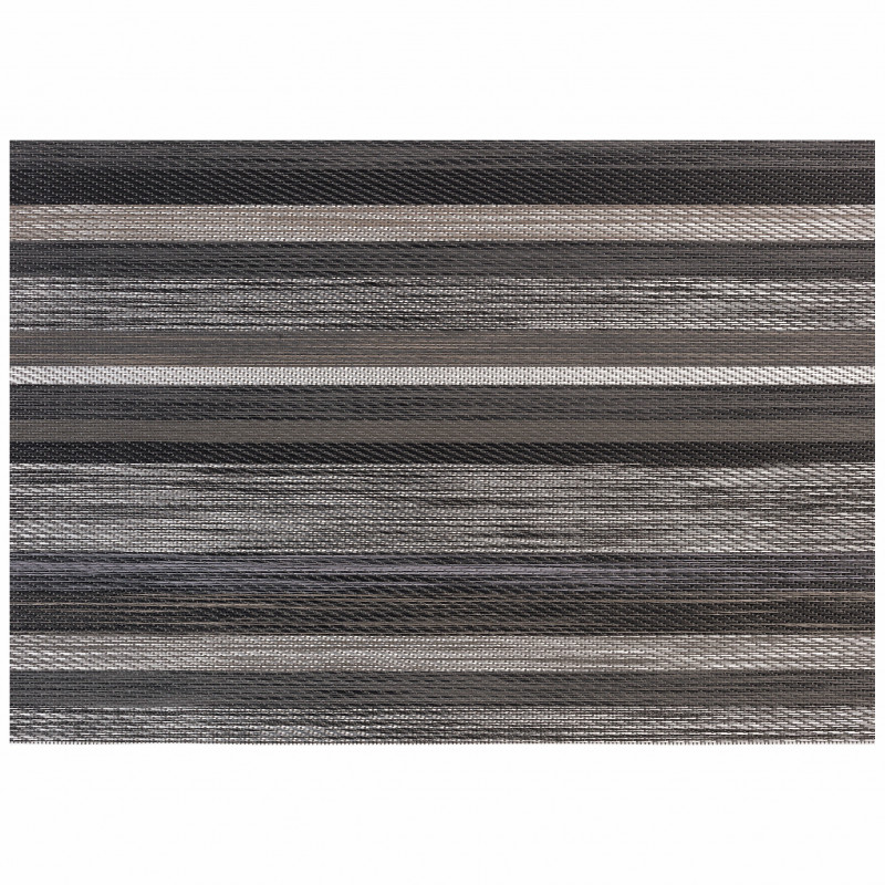 Set de Table Déco Lignes Marrons et Noires 45 x 30 cm - Pujadas