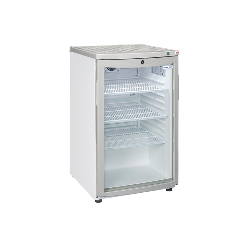 Arrière Bar Réfrigéré Vitré Blanc - 85 Litres - Cool Head
