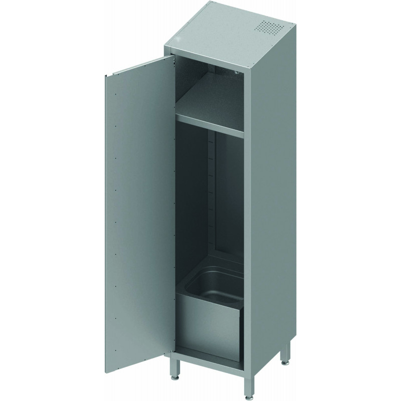 Armoire Haute Inox Avec Lave Mains - Hauteur 2000 mm - Stalgast