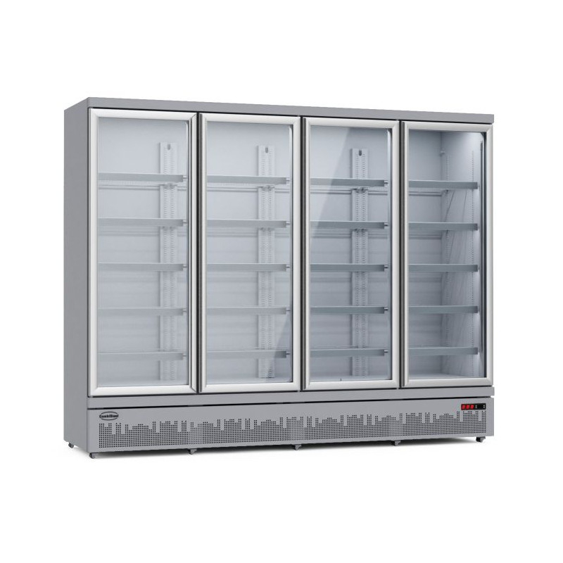 Vitrine Positive Self Service 2025 L 4 Portes - Combisteel