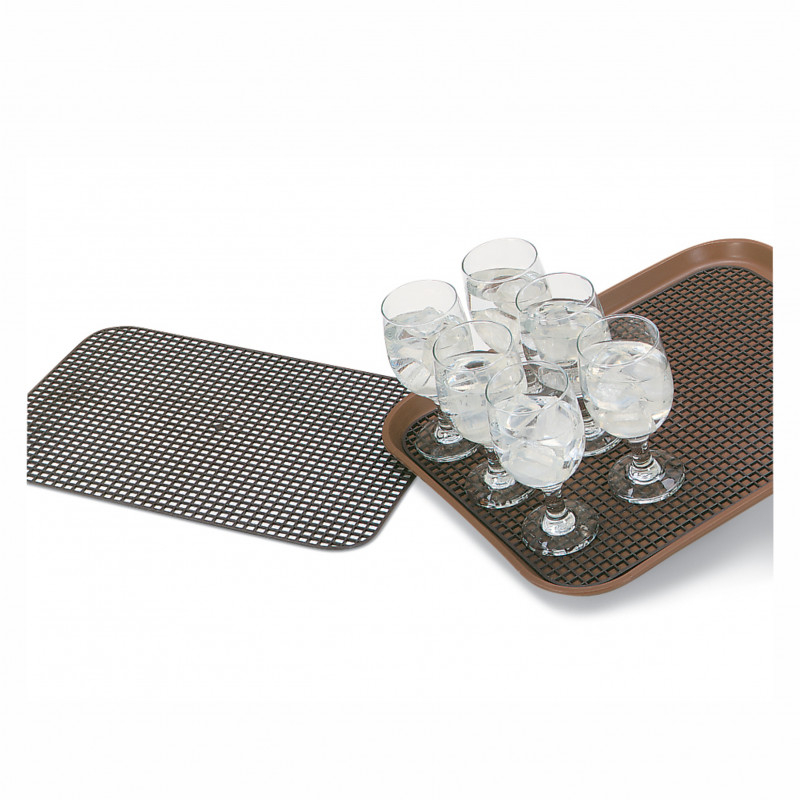 Tapis Antidérapant Noir pour Plateau 41 x 31,8 cm - Pujadas