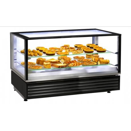 Vitrine chauffante ventilée