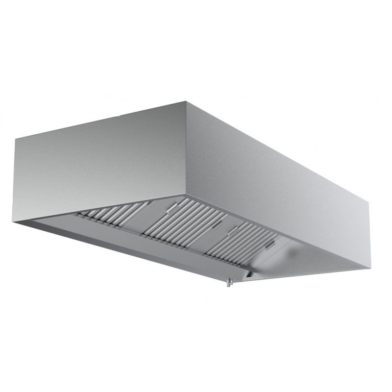 Hotte Murale Sans Moteur Profondeur 950 mm - L 1000 à 3000 mm - Combisteel