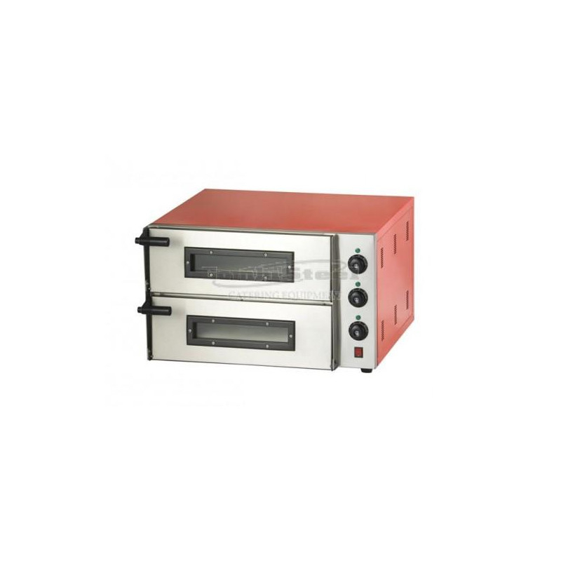 Four À Pizza Electrique Double 2 Pizzas De Ø 45 Cm - Combisteel