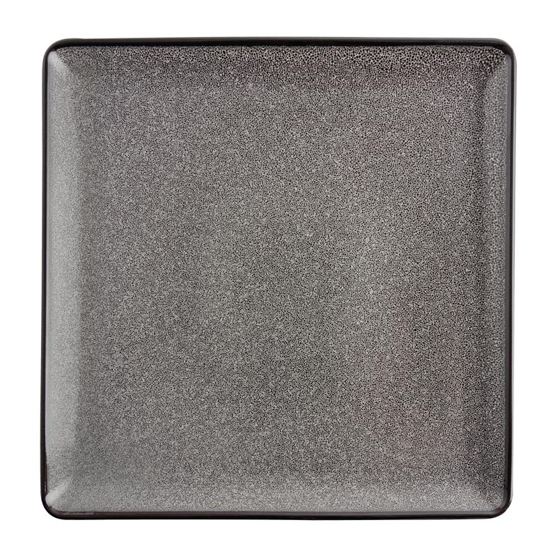 Assiettes carrées 265mm Lot de 4