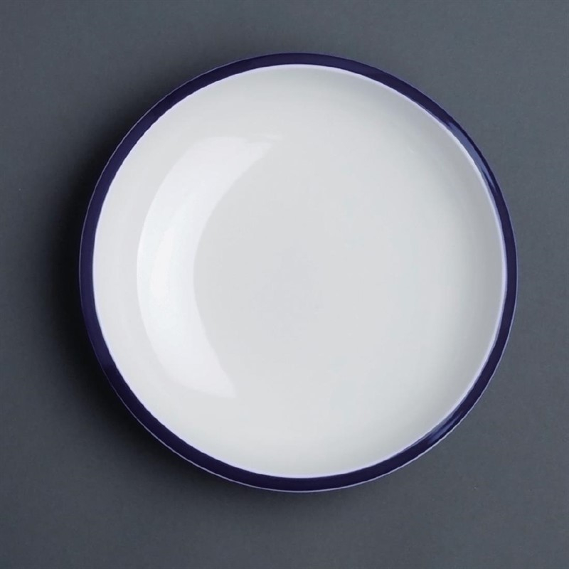 Assiette à pâtes en porcelaine Olympia Brighton 220mm