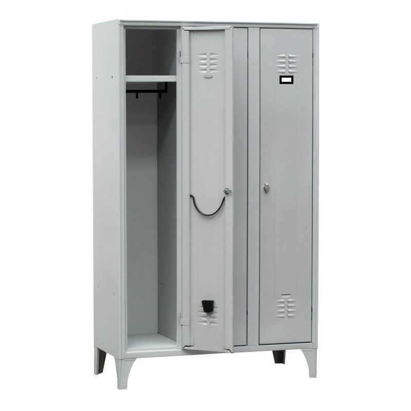 Armoire vestiaire INDUSTRIE PROPRE ACIER SUR PIEDS - L2G