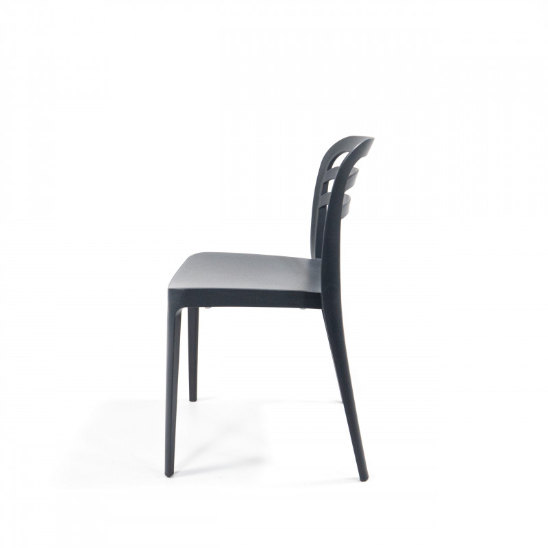 Chaise Wave en Plastique Empilable - Veba