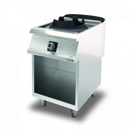 Wok gaz 1 feu sur placard ouvert - 14 kW - DIAMANTE 90 - OLIS
