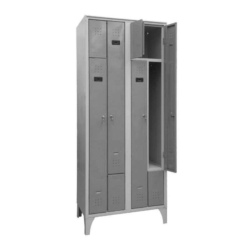 Armoire Vestiaire Gain de Place Type L 800x500x1950mm - L2G