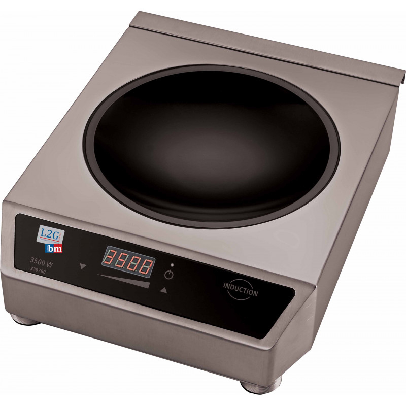 WOK A INDUCTION A POSER COQUE INOX