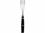 Fourchettes à viande manche noir Lot de 12 pieces
