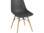 Chaise Moulée Grise - Lot De 2 - Bolero